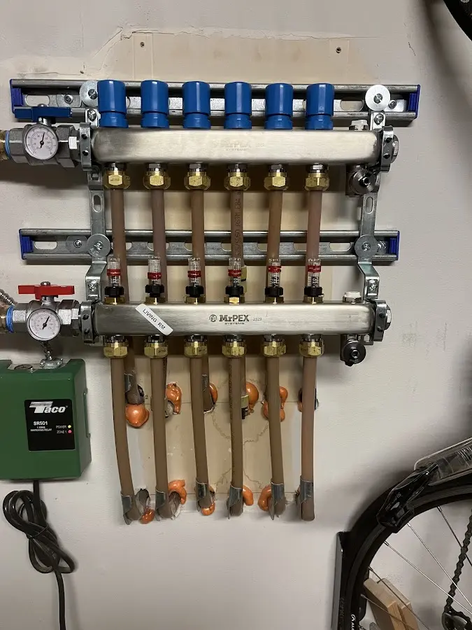 Plumber performing Leak Detection at a residential property in San Juan Capistrano